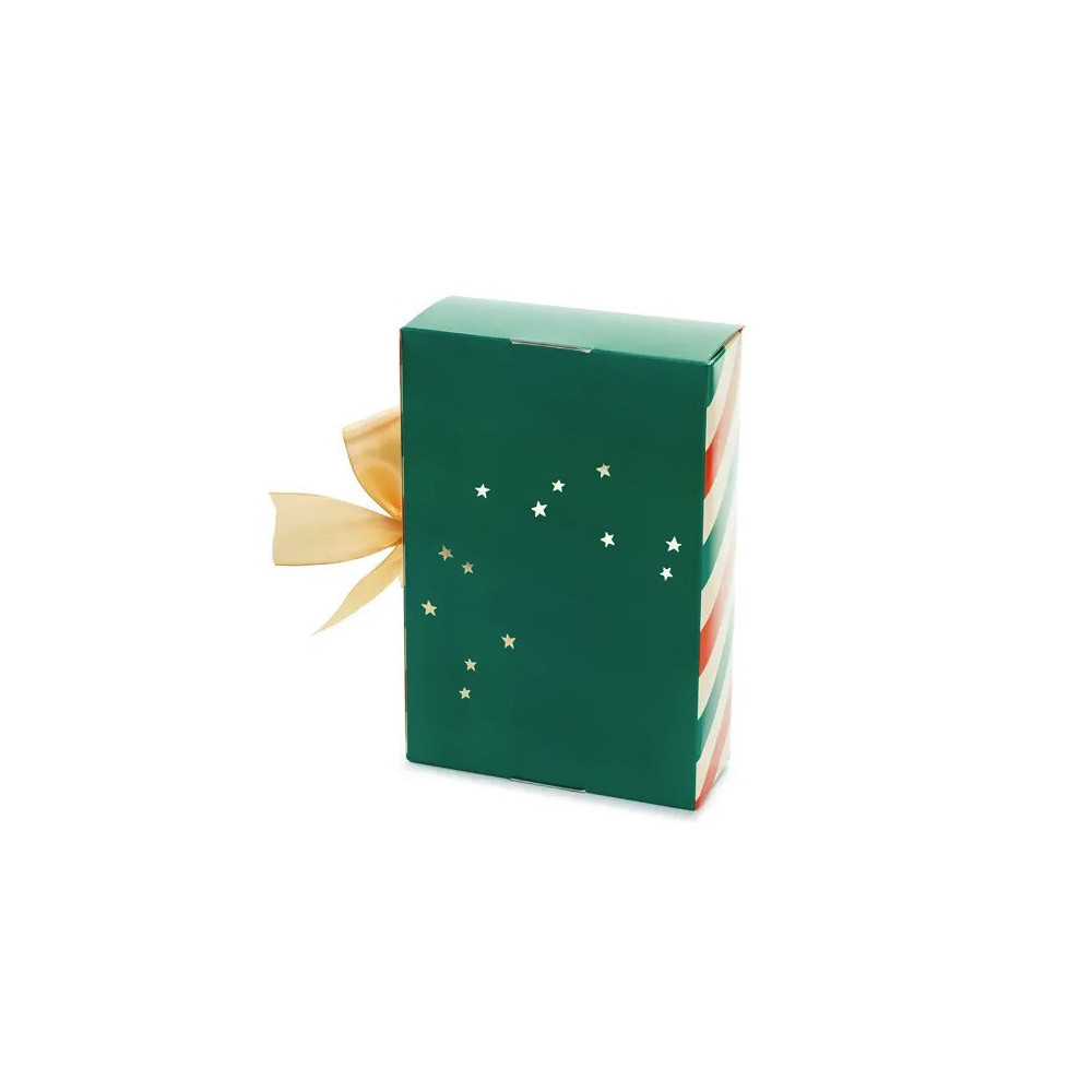 Pudełko na prezenty Święty Mikołaj - 6 x 22,5 x 15 cm