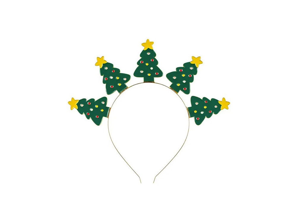 Christmas trees headband - 23 x 20 cm