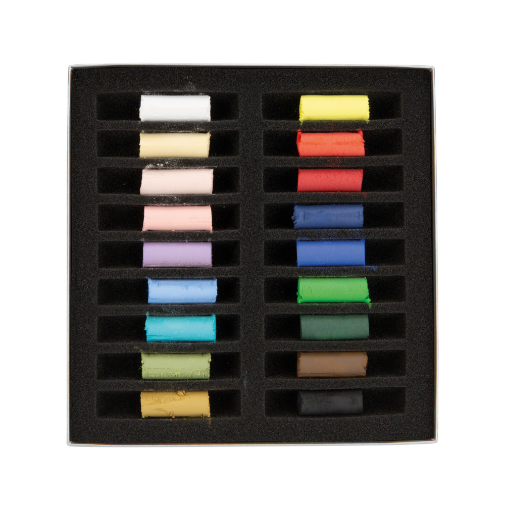 Zestaw pasteli suchych Extra-Soft - Schmincke - 18 kolorów