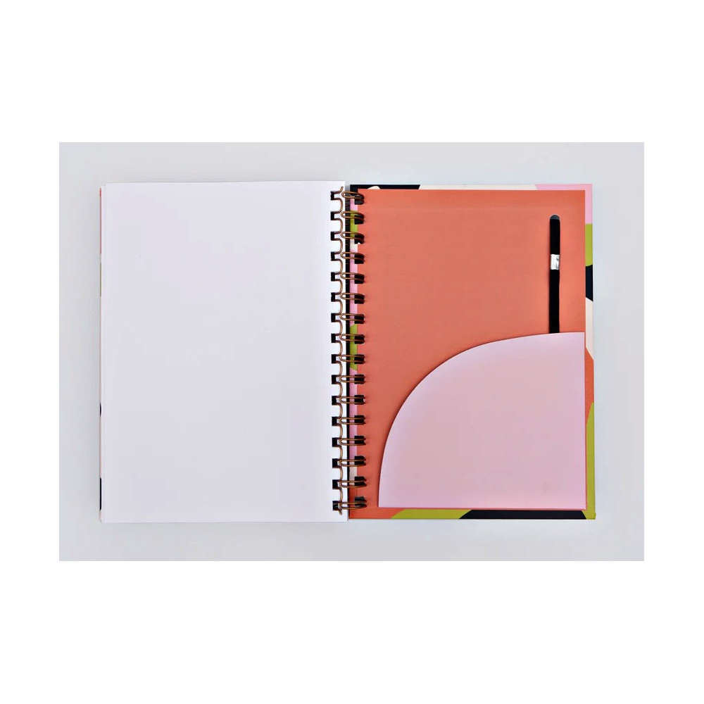 Sketchbook Juno A5 - The Completist. - plain, hardcover, 120 g/m2