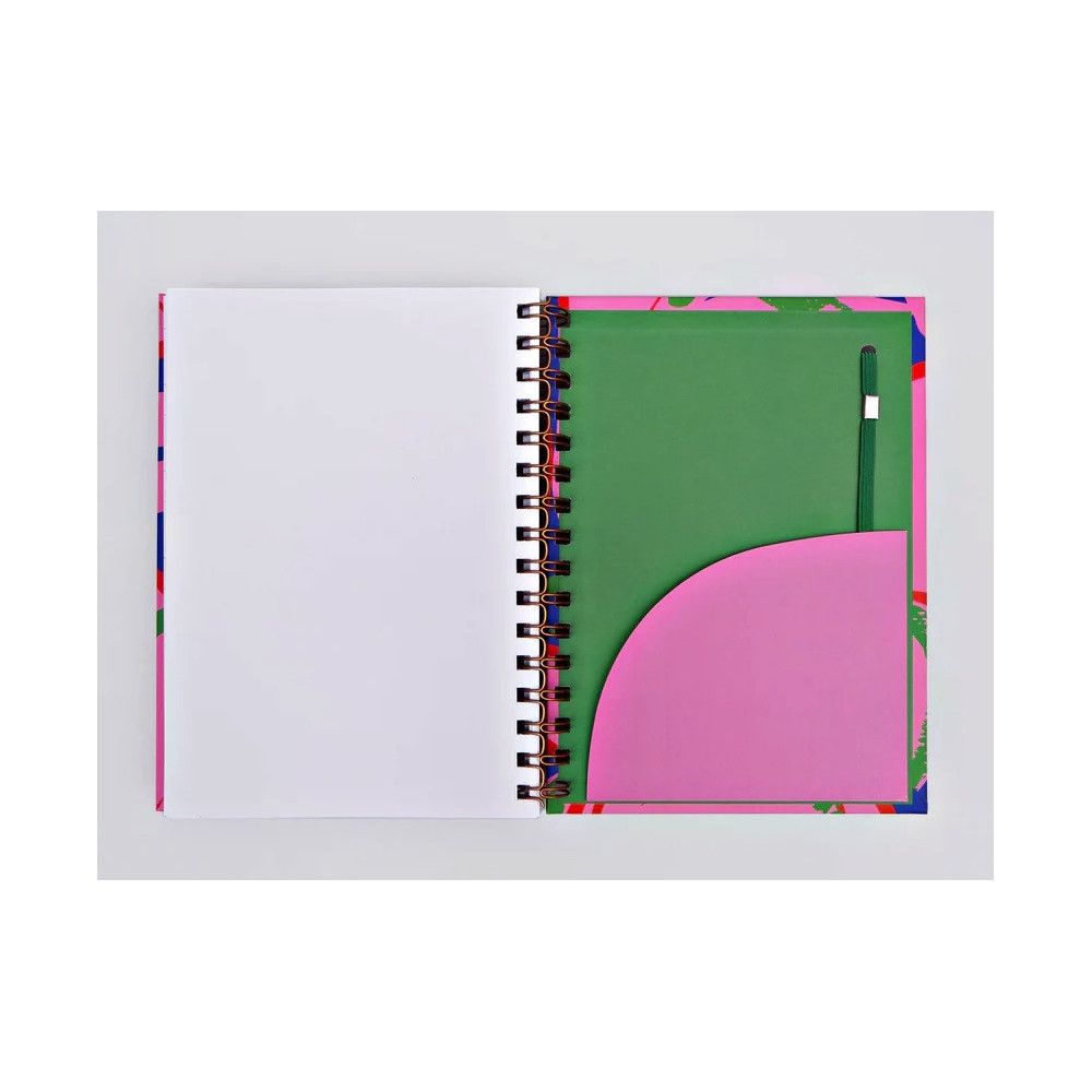 Wire bound weekly planner Capri A5 - The Completist. - 120 g/m2