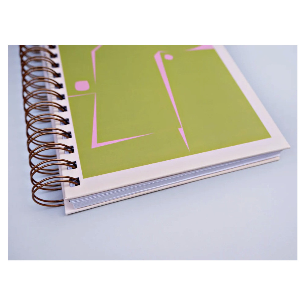 Wire bound weekly planner Athens A5 - The Completist. - 120 g/m2