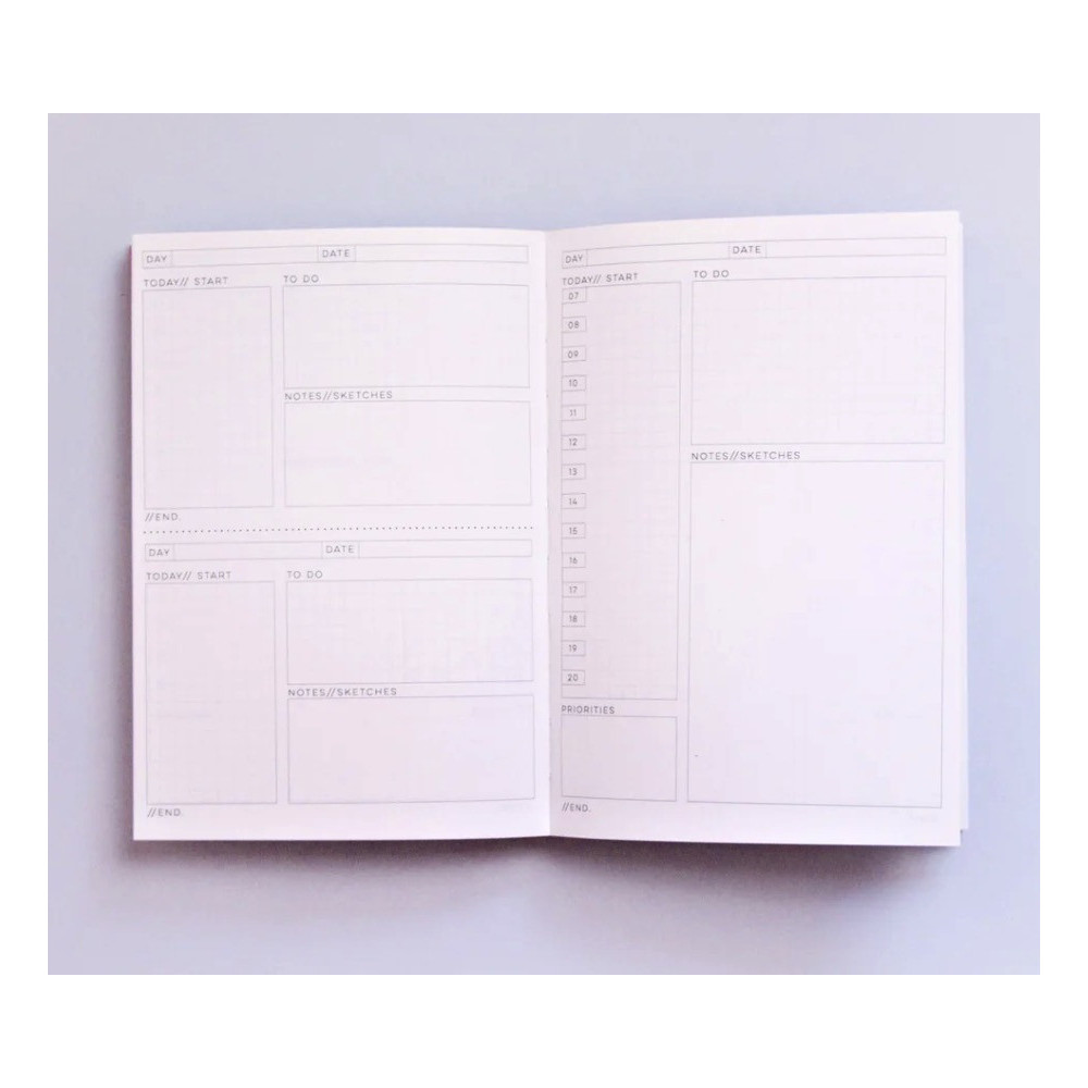 Daily planner Athens No.1 A5 - The Completist. - 90 g/m2