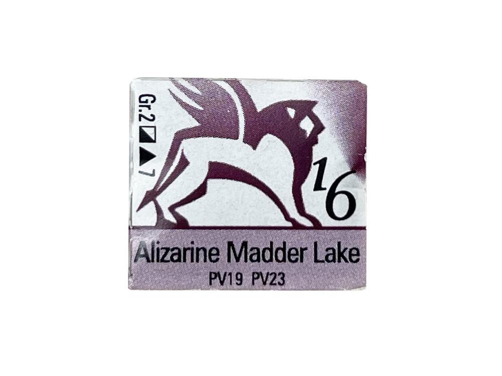 Akwarele w półkostkach - Renesans - 16, alizarine madder lake, 1,5 ml