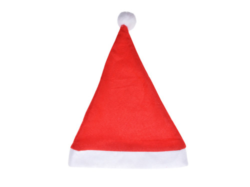 Czapka Świętego Mikołaja - biało-czerwona, 35 cm