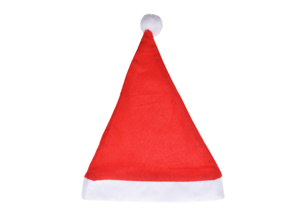 Czapka Świętego Mikołaja - biało-czerwona, 35 cm