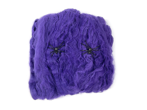 Spiderweb Halloween - violet, 60 g