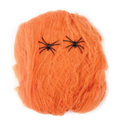 Spiderweb Halloween - orange, 60 g