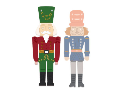 Set of cutting dies Nutcracker - DpCraft - 2 pcs.
