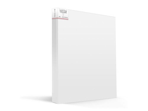Cotton stretched canvas Basic - PaperConcept - 70 x 100 cm 3 pcs.