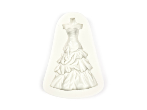 Silicone mold - Pentart - Manequin in a dress