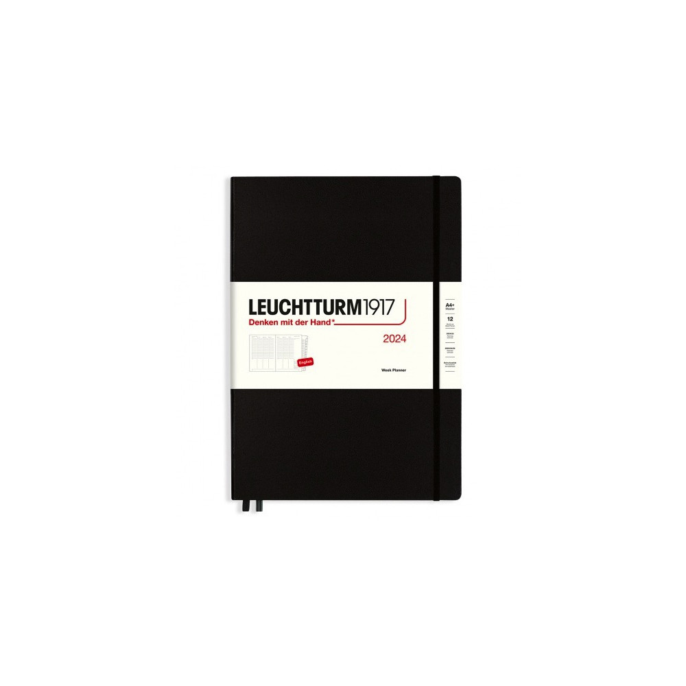 Leuchtturm1917 Kalender 2024 Weekly Notebook Hardcover A4+ Port