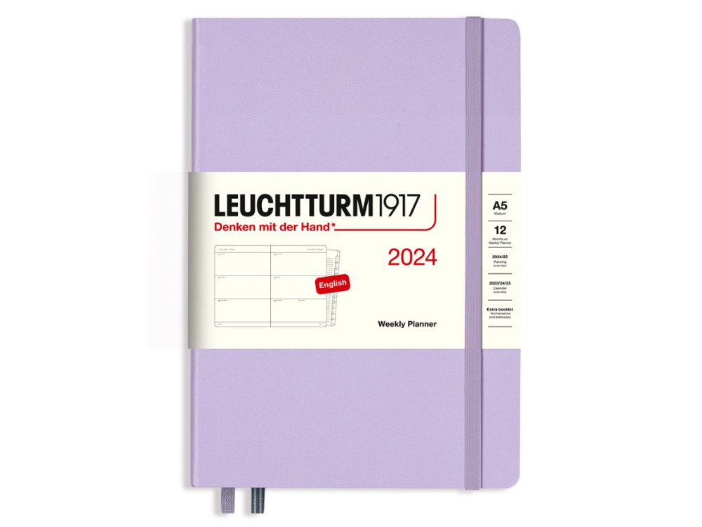 LEUCHTTURM1917 Planner Stickers A5 2024 Monthly Planner