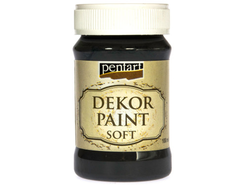 Farba kredowa - Pentart - czarna, 100 ml