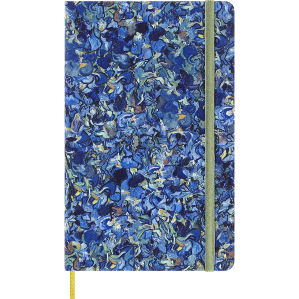 Notebook Irises - Moleskine x  Van Gogh Museum - ruled, hardcover, L