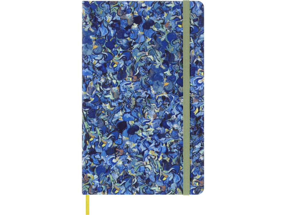 Notebook Irises - Moleskine x  Van Gogh Museum - ruled, hardcover, L