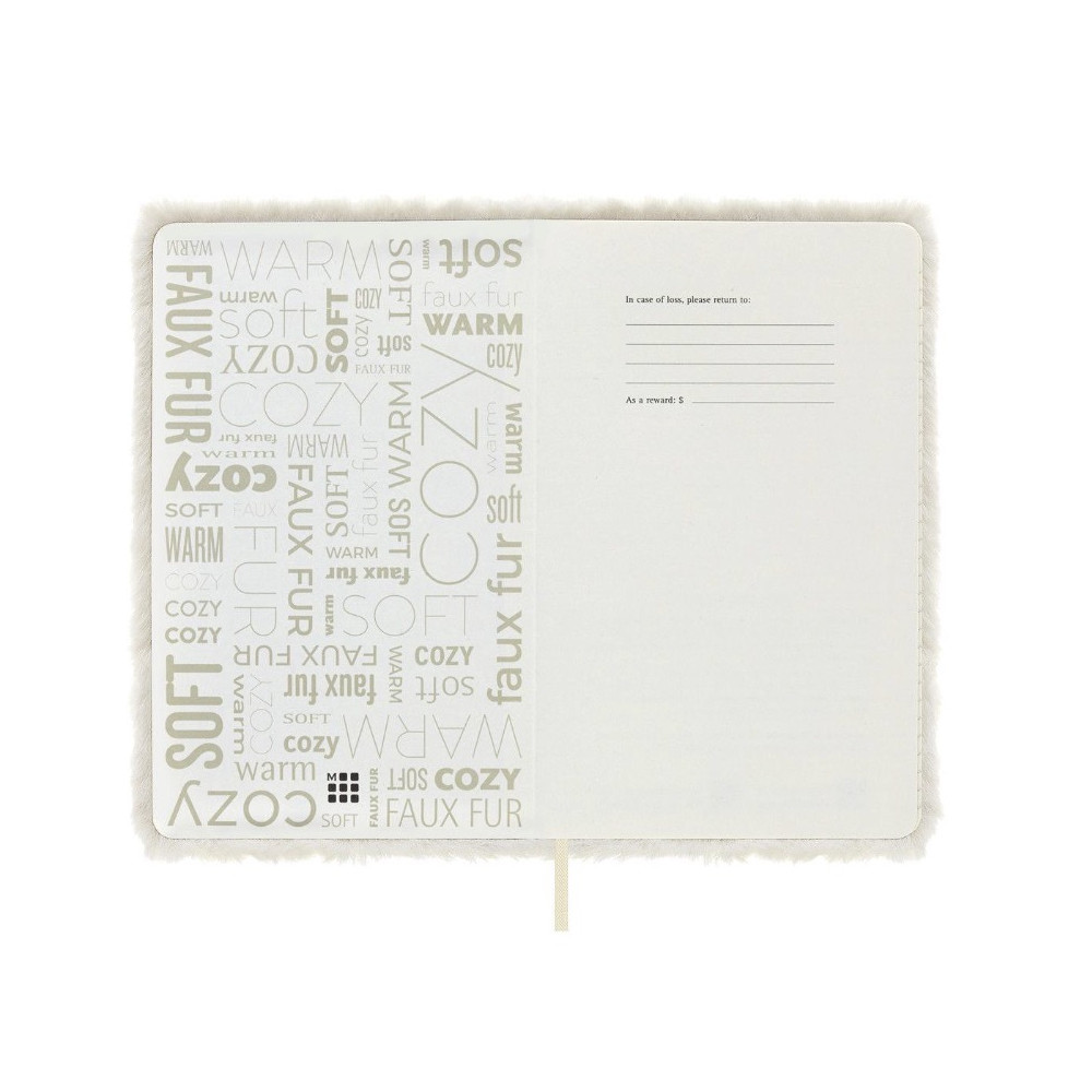 Notebook Soft - Moleskine - ruled, Cream White, hardcover, L