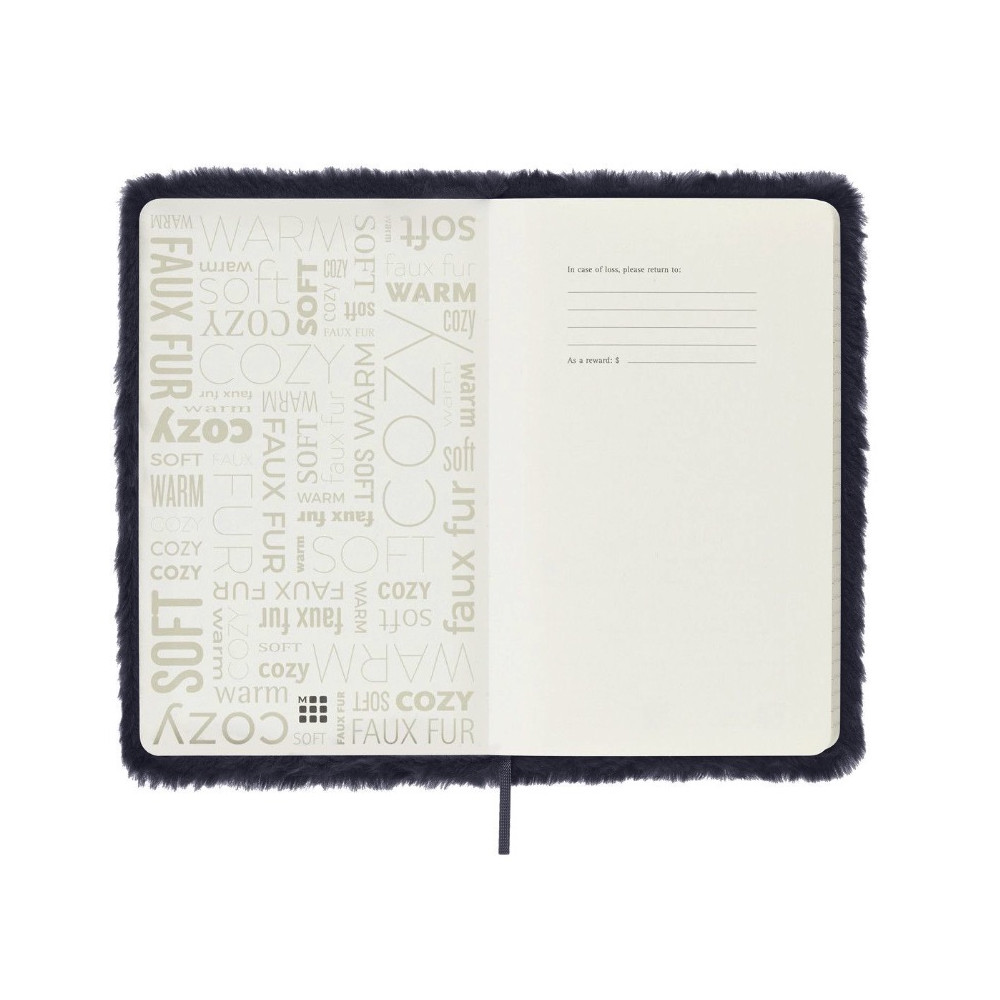Notebook Soft - Moleskine - ruled, Dark Blue, hardcover, L