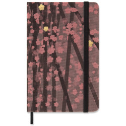 Notebook Sakura - Moleskine - ruled, hard cover, P