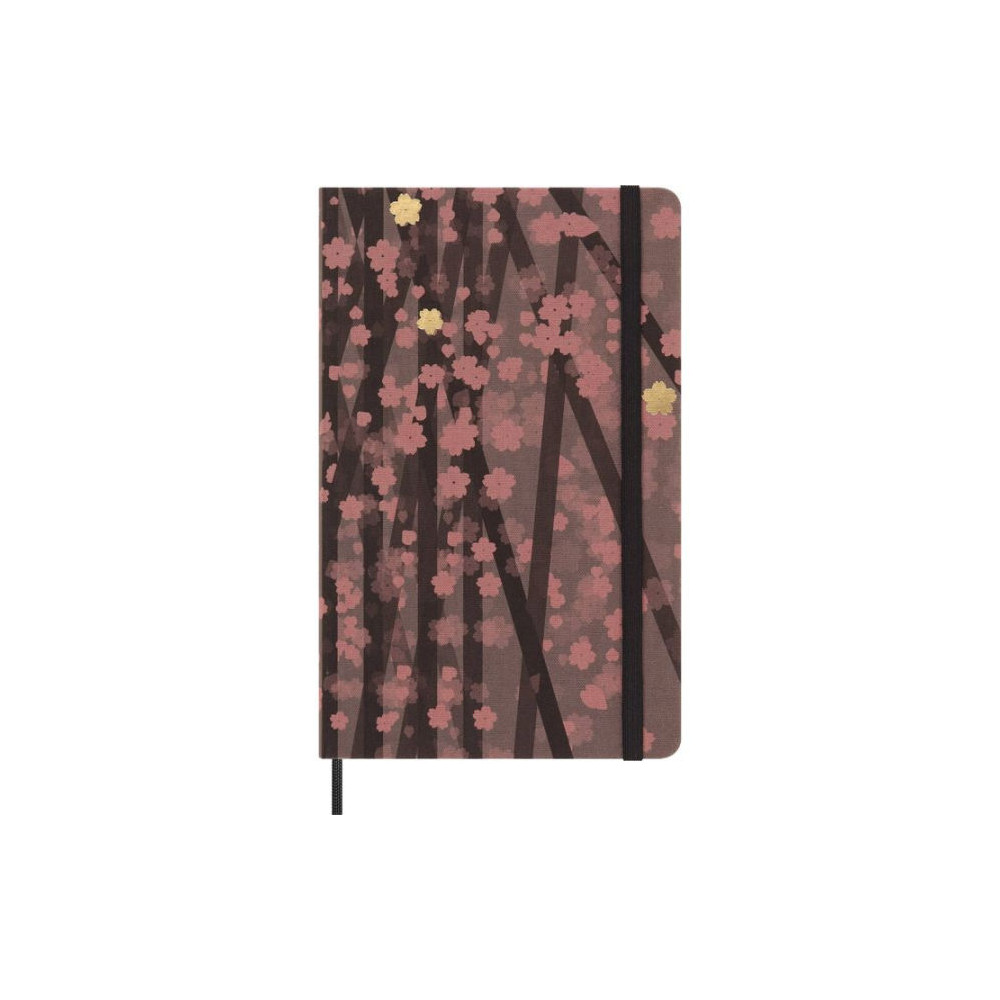 Notebook Sakura - Moleskine - ruled, hard cover, L