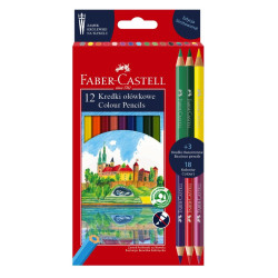 Set of Castle colored pencils - Faber-Castell - 18 colors