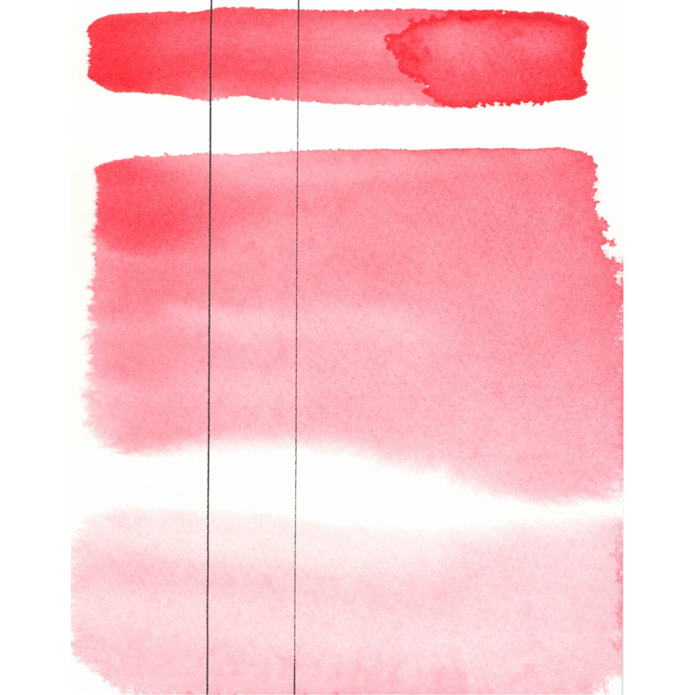 Aquarius watercolor paint - Roman Szmal - 374, Quinacridone Warm Scarlet, pan