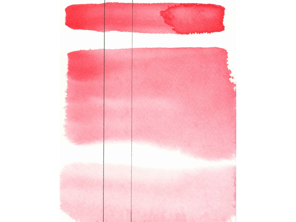 Farba akwarelowa Aquarius - Roman Szmal - 374, Quinacridone Warm Scarlet, kostka