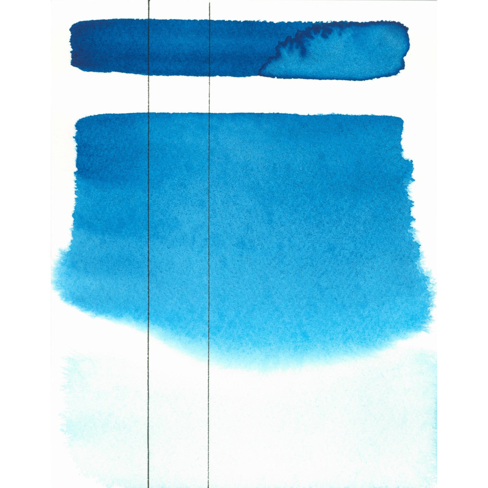 Farba akwarelowa Aquarius - Roman Szmal - 261, Phthalo Blue, kostka