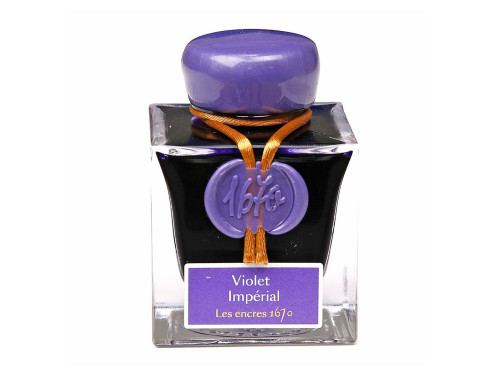 Atrament 1670 w butelce - J.Herbin - Violet Imperial, 50 ml