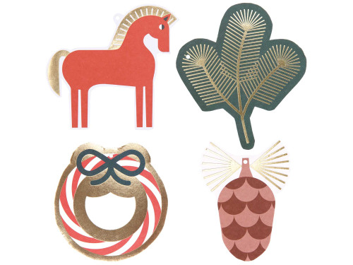 Gifts tags Christmas Rocks! - Paper Poetry - 8 pcs.