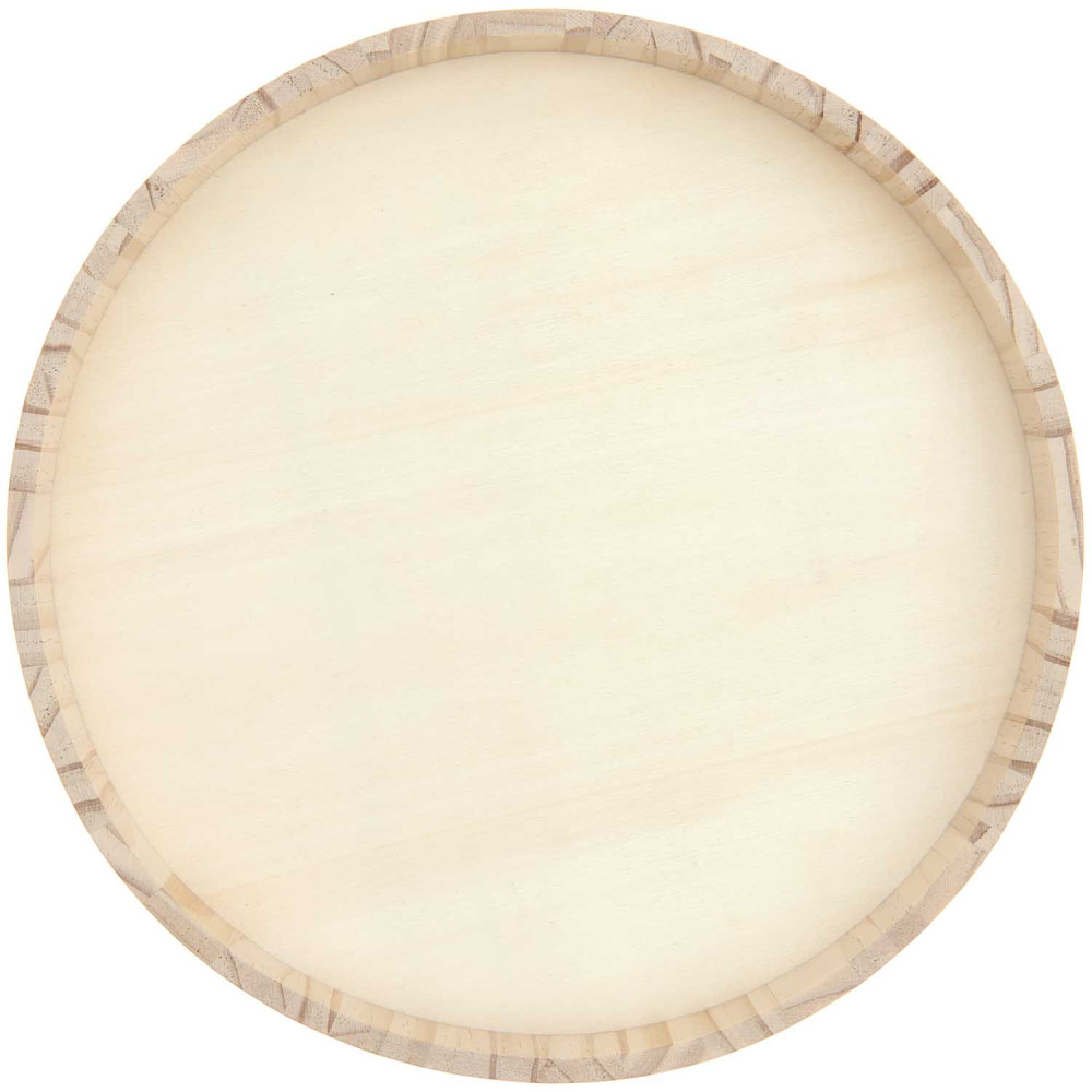 Drewniana okrągła tacka - Rico Design - 30 cm