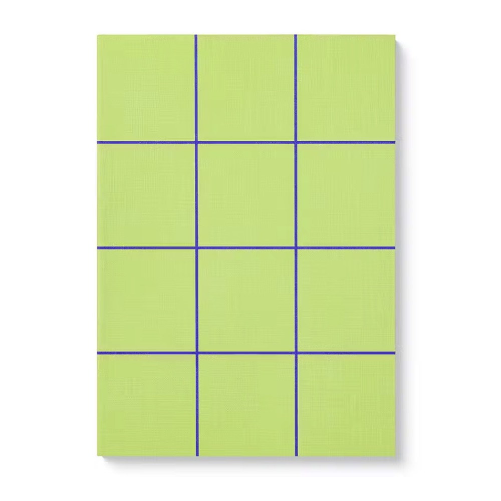 Undated Weekly Planner A5 - mishmash - Solid Lime, 100 g/m2