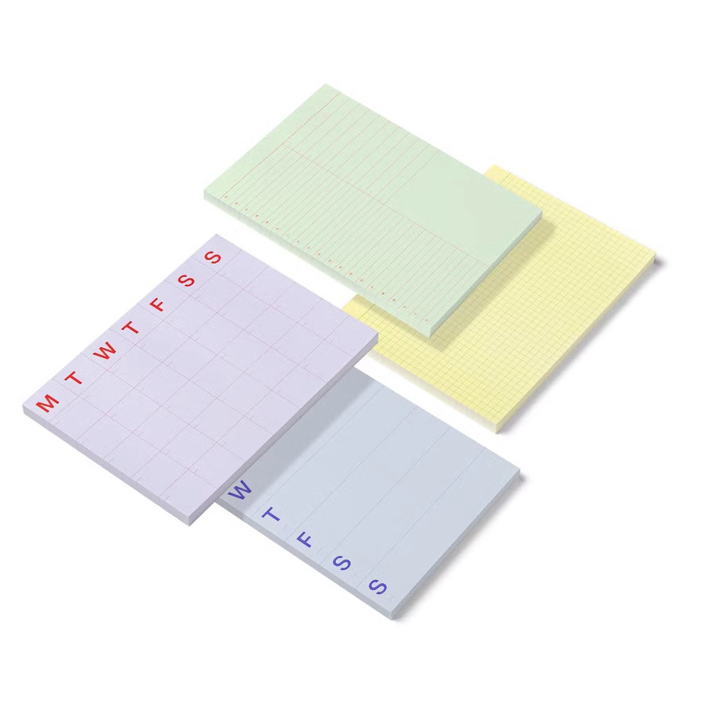 Undated Weekly Notepad A5 - mishmash - 80 g/m2