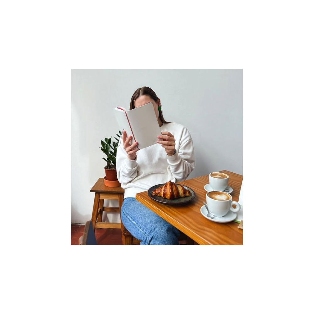 Log notebook refills - mishmash - Lined, Citrine, 12 x 22 cm, 64 pages