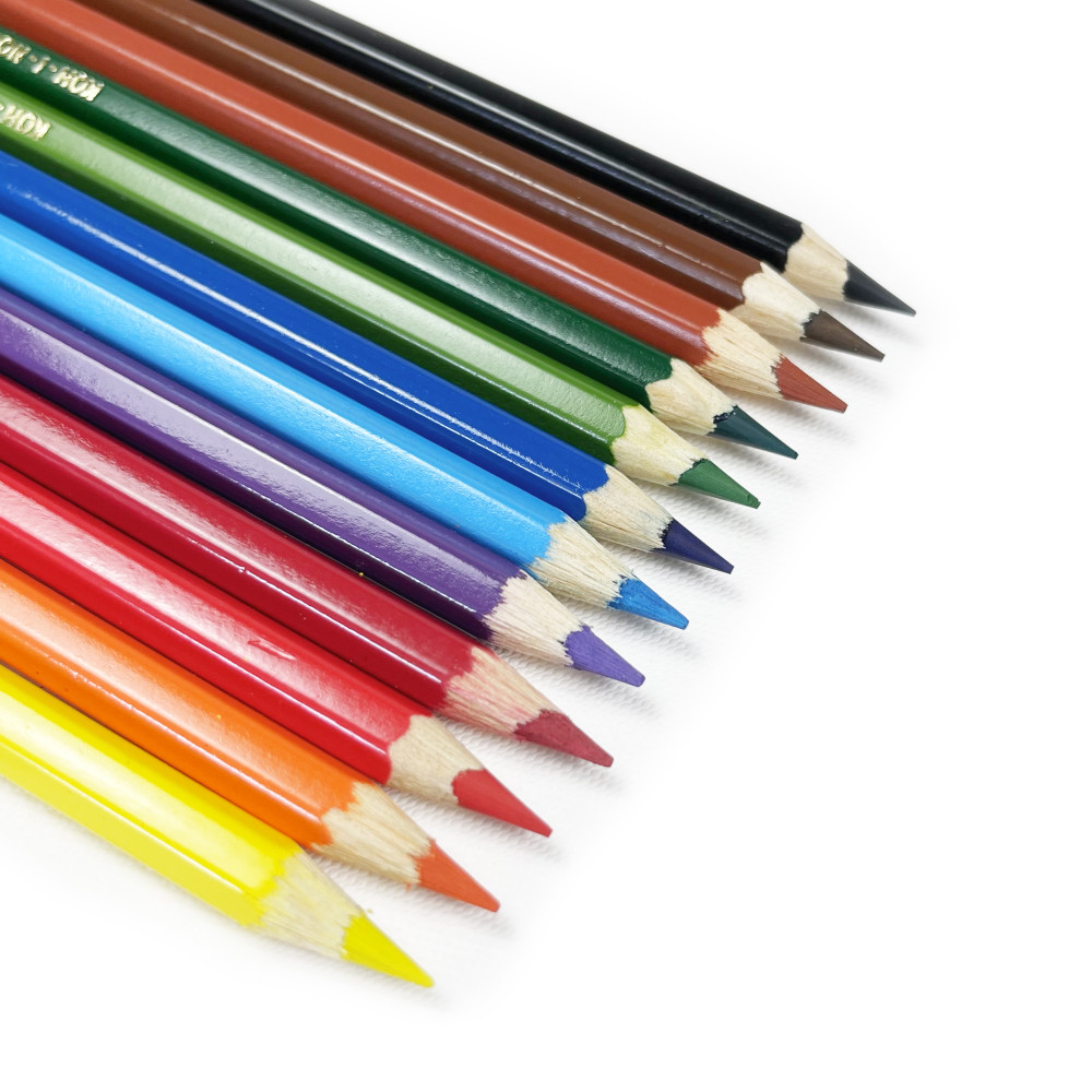 Set of Aquarell Coloured Pencils 3716, 12 pcs Fruit