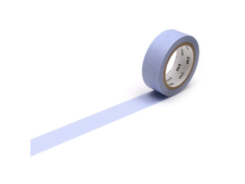 Taśma papierowa washi - MT Masking Tape - Pastel Ultramarine, 7 m