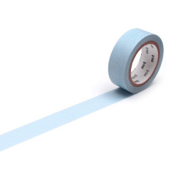 Taśma papierowa washi - MT Masking Tape - Pastel Blue, 7 m