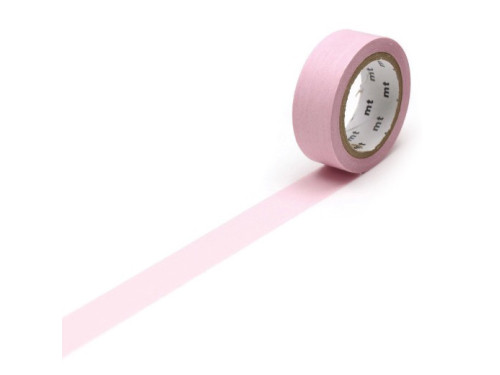 Taśma papierowa washi - MT Masking Tape - Pastel Rose, 7 m