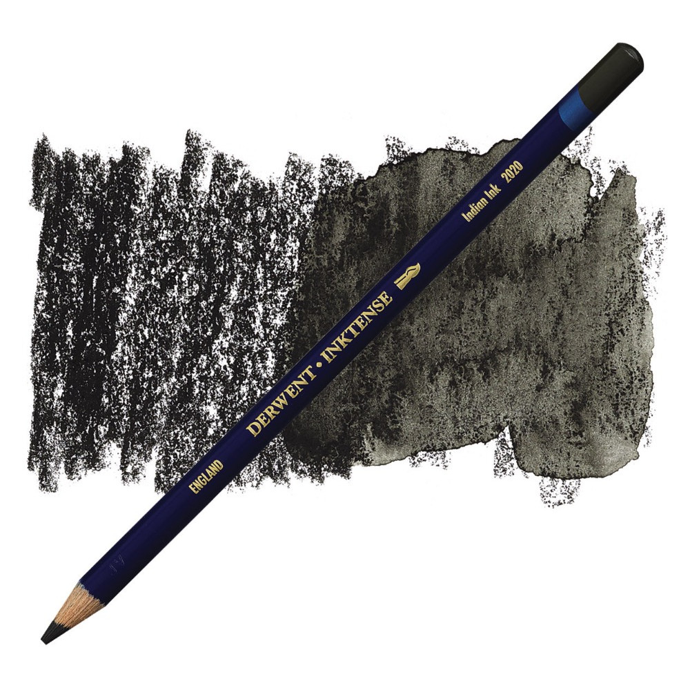 Inktense pencil - Derwent - 2020, Indian Ink