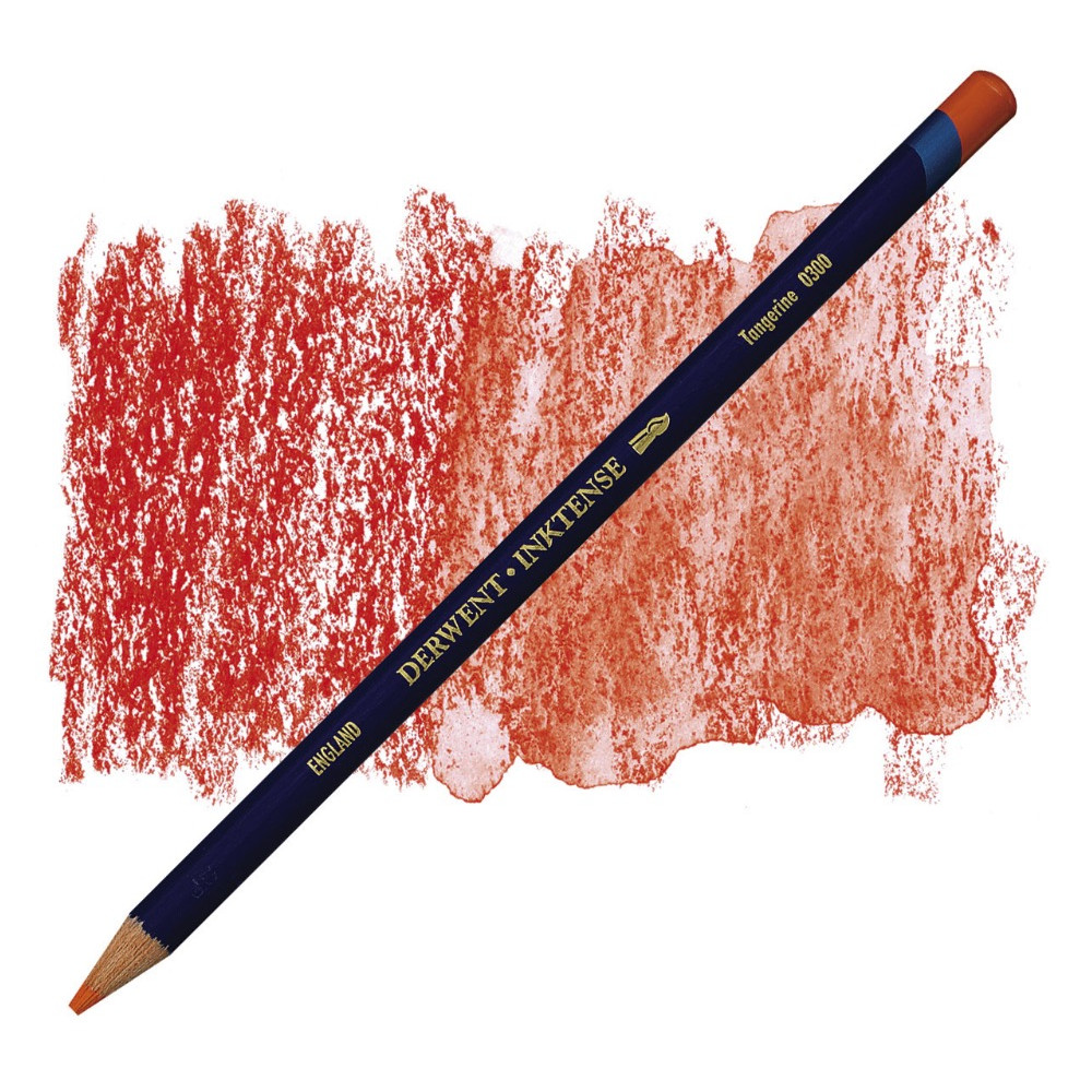 Inktense pencil - Derwent - 0300, Tangerine