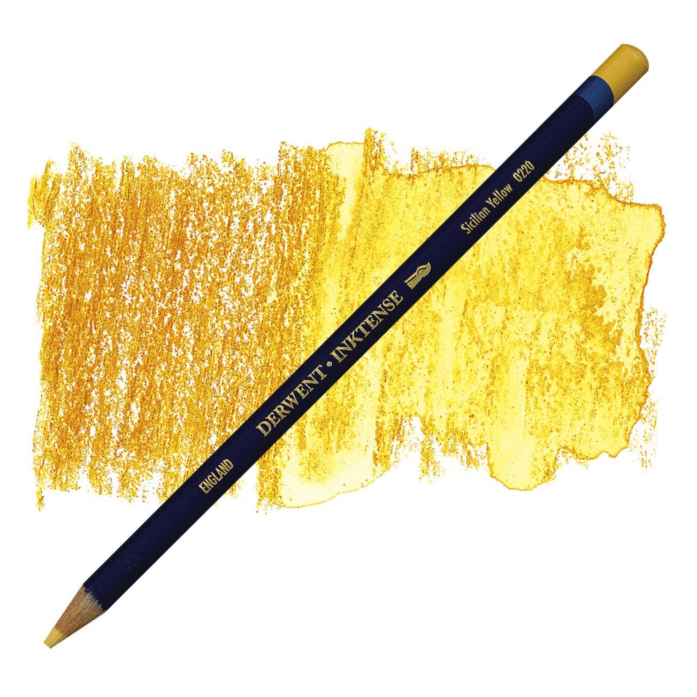Inktense pencil - Derwent - 0220, Sicilian Yellow
