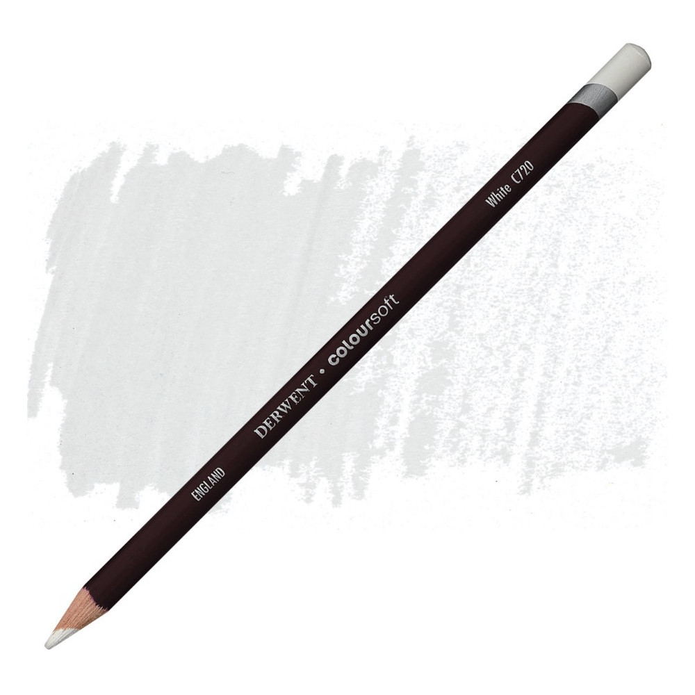 Coloursoft pencil - Derwent - C720, White