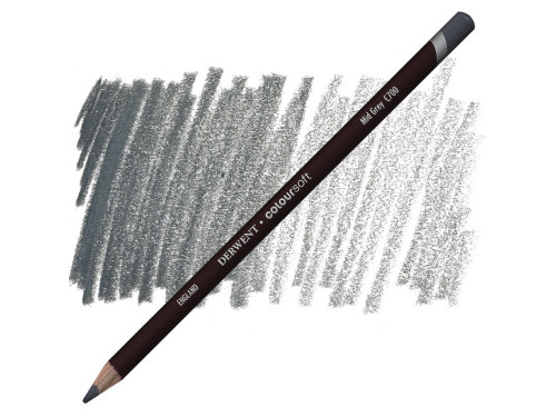 Coloursoft pencil - Derwent - C700, Mid Grey