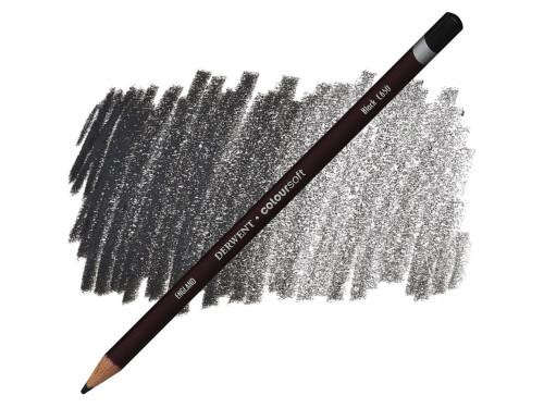 Coloursoft pencil - Derwent - C650, Black