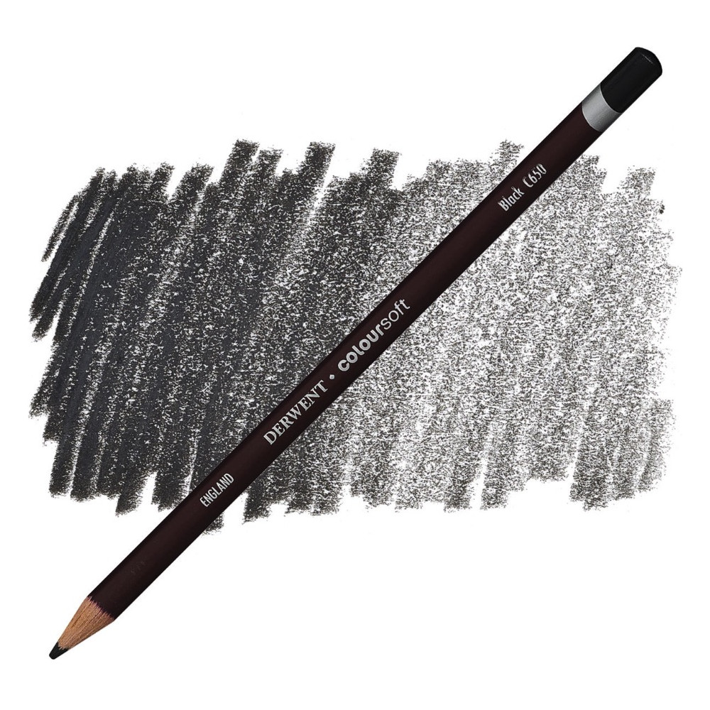 Coloursoft pencil - Derwent - C650, Black