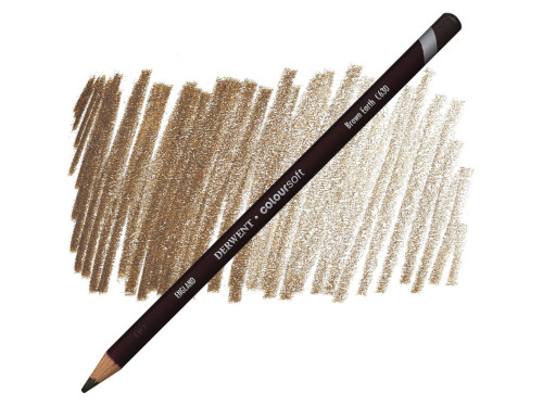 Coloursoft pencil - Derwent - C630, Brown Earth