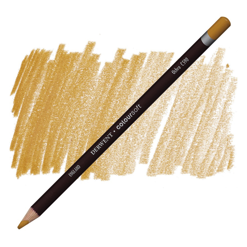 Coloursoft pencil - Derwent - C590, Ochre