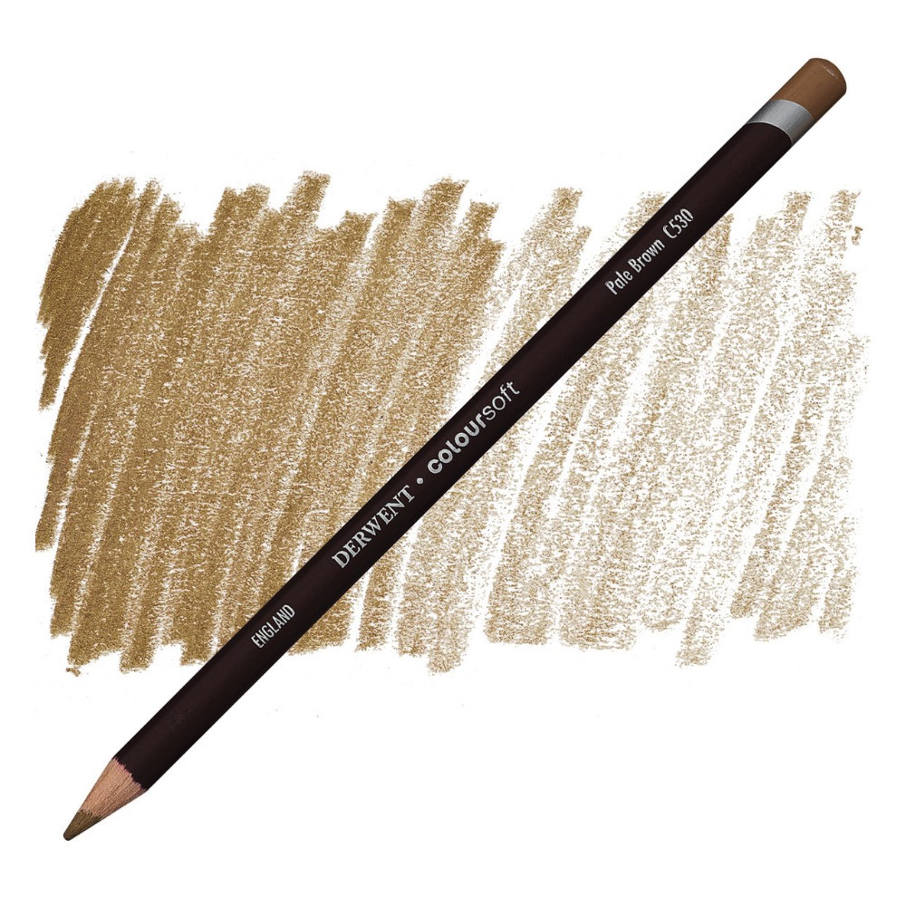 Coloursoft pencil - Derwent - C530, Pale Brown