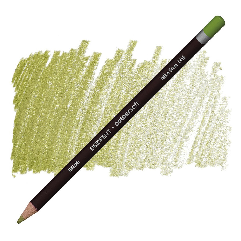 Coloursoft pencil - Derwent - C450, Yellow Green