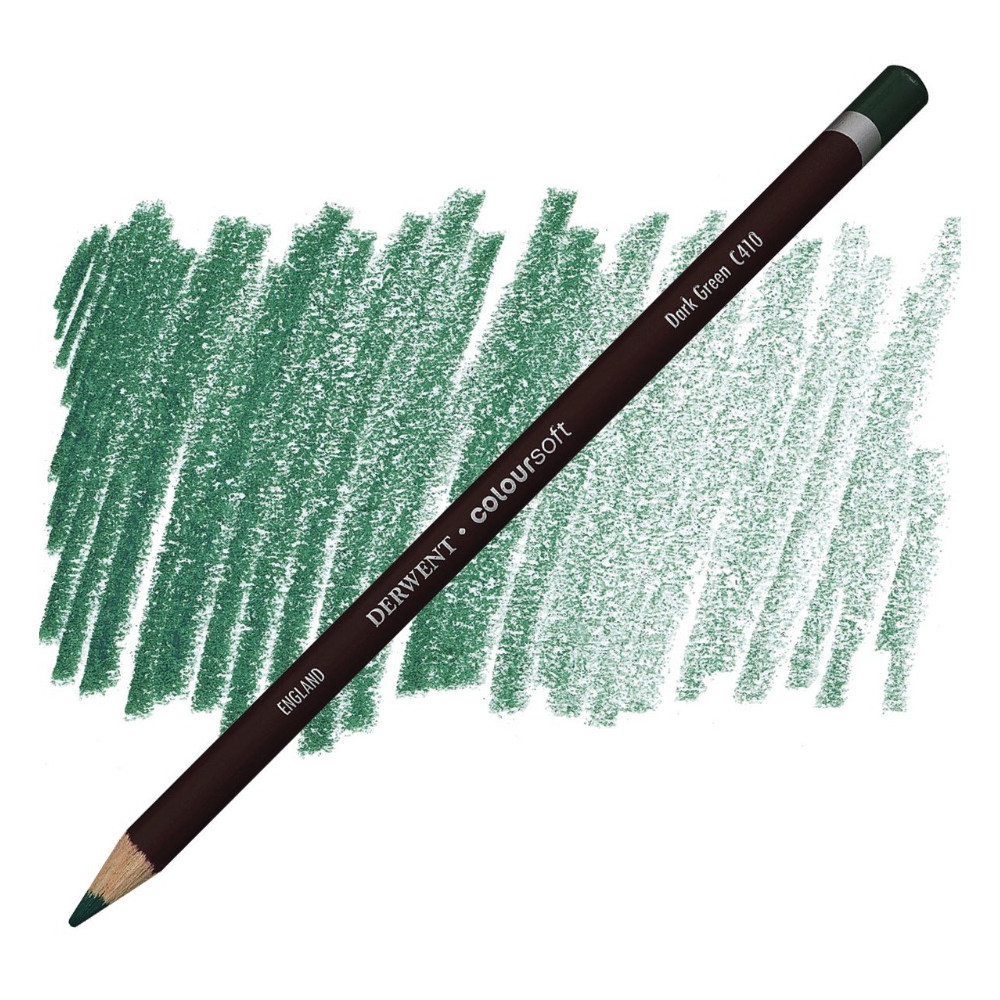 Coloursoft pencil - Derwent - C410, Dark Green